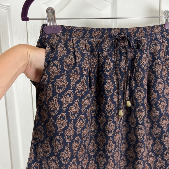 Propaganda High Waist Skirt Navy Blue XS - Picture 2 of 7